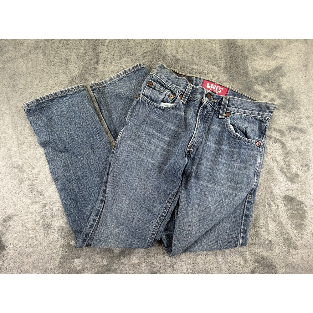 Levis 511 Skinny Jeans Boys Size 14 Regular 27x27 Blue Denim 100% Cotton
